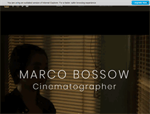 Tablet Screenshot of marcobossow.com